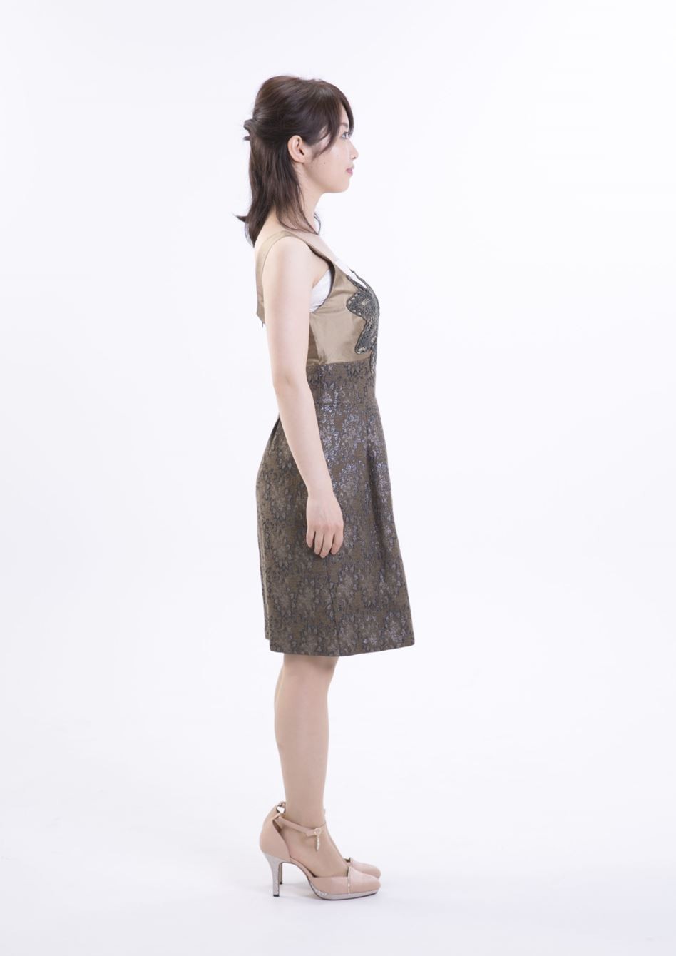 TOCCAのジオメトリー刺繍ドレス 1,1,1,1 