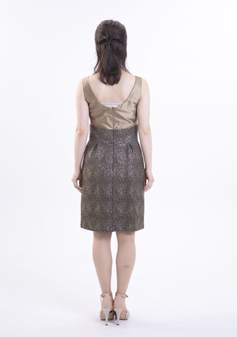 TOCCAのジオメトリー刺繍ドレス 1,1,1,1 